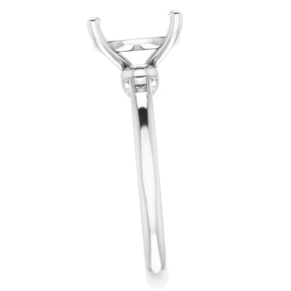 1 Carat Certified Round Lab Grown Diamond Engagement Ring - Picture 3 of 3